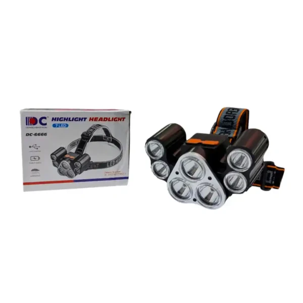 LINTERNA FRONTAL 7 LED JAG-2303