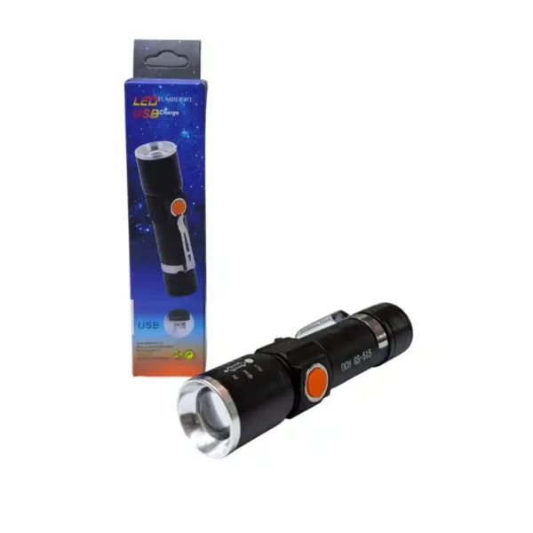 LINTERNA METÁLICA USB GS-515