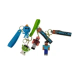 LLAVERO SILICONA MUÑECOS MOTIVOS - Imagen 2