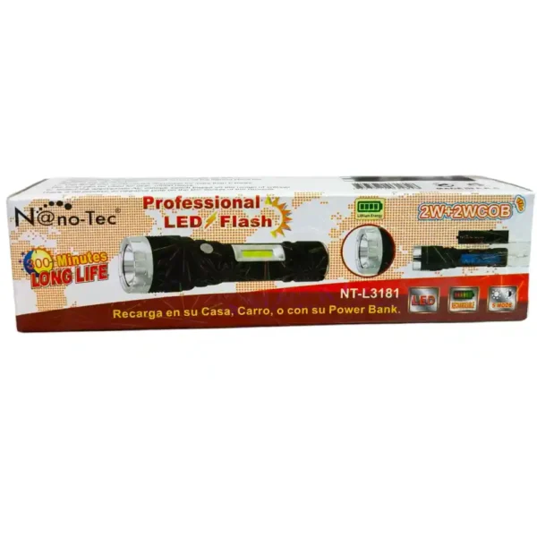 LINTERNA NANOTEC NT-L3181