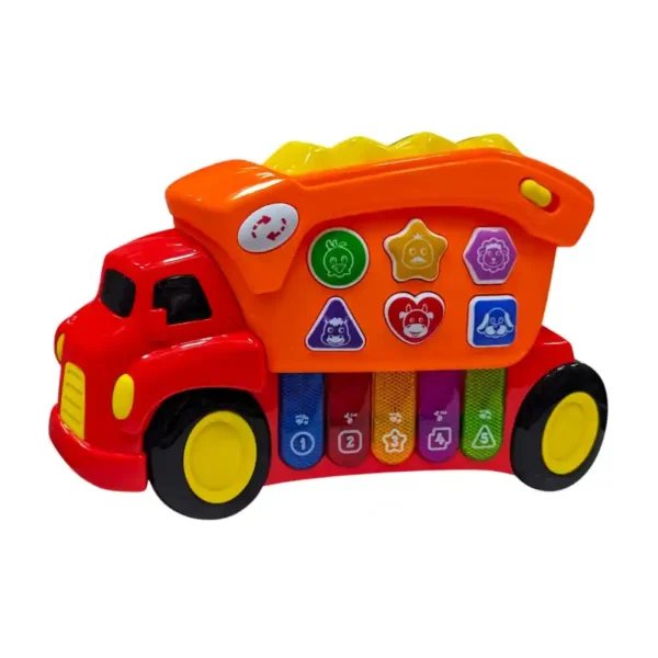 PIANO INFANTIL VOLQUETA 135