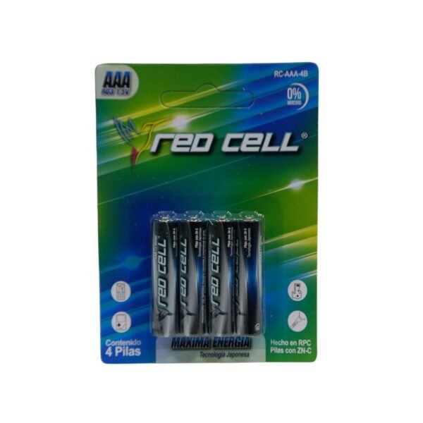 PILA CARTÓN RED CELL RC-AAA-4B