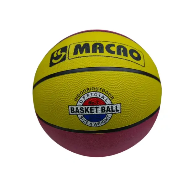 BALÓN BASKETBALL MACAO COLORES #7