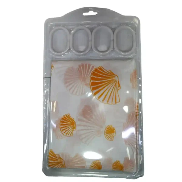 CORTINA BAÑO PLASTICA JG-007