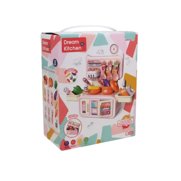 COCINA DEAM DIY ROSA 28T-4