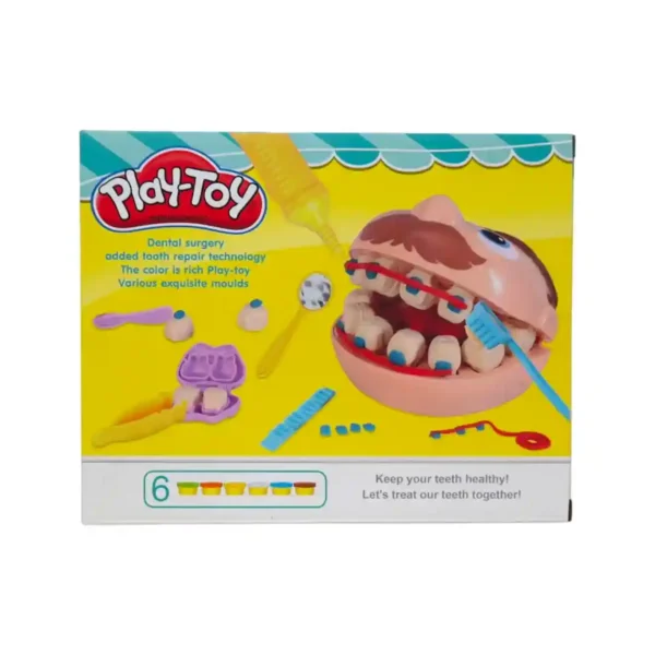 JUEGO DENTISTA PLASTILINA JD1218
