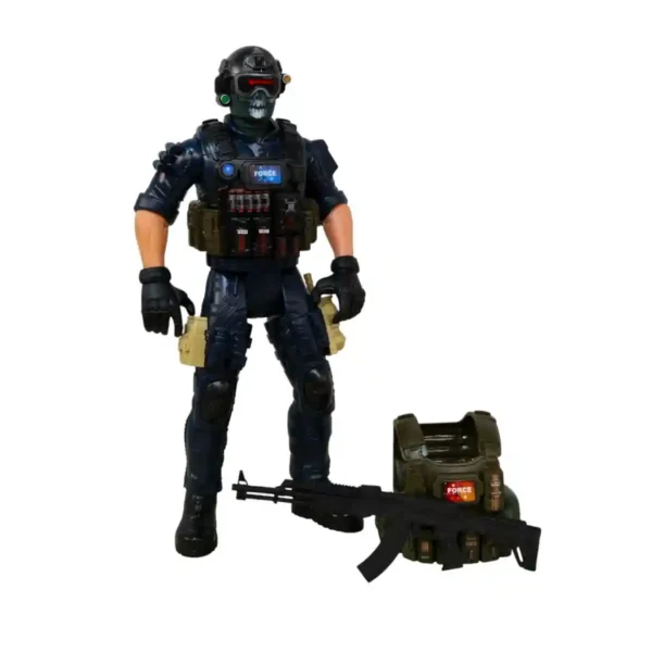 MUÑECO FUERZAS ESPECIALES POLICIA G 8910-F6