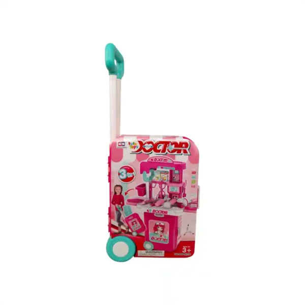 SET MÉDICO NIÑA RODACHINES 008-955C