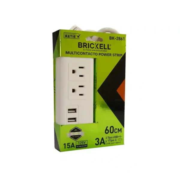 MULTITOMA X5 TIPO C + USB BK-2861
