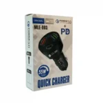 CARGADOR PARA CARRO USB/TIPO C MLE-003