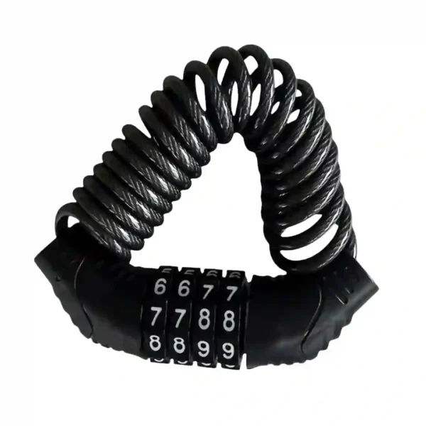 CANDADO CABLE ESPIRAL PARA MOTO CH-17