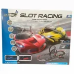 PISTA ELÉCTRICA CON CARROS 555CM JJ98-2