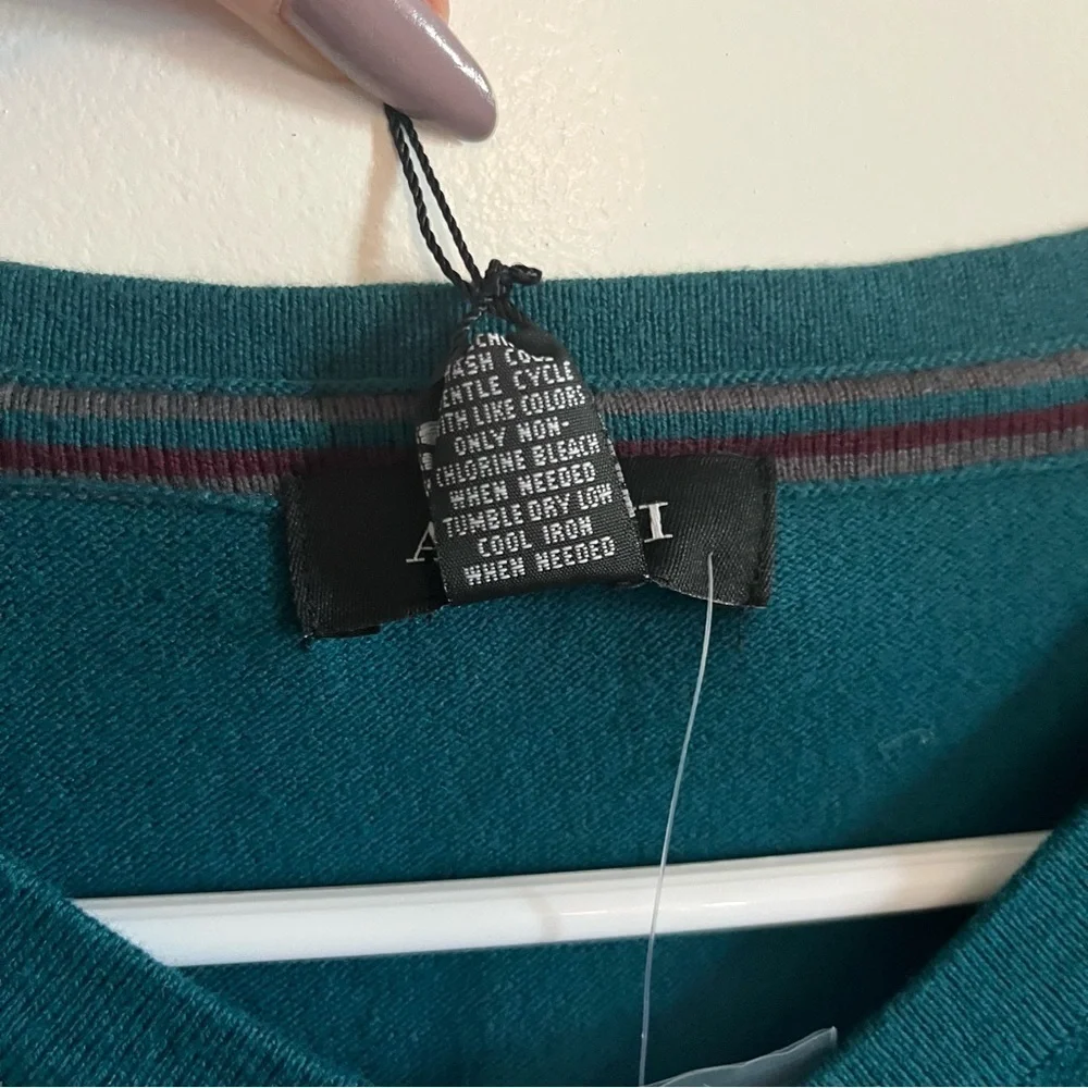 Alfani Teal Sweater men’s size Medium