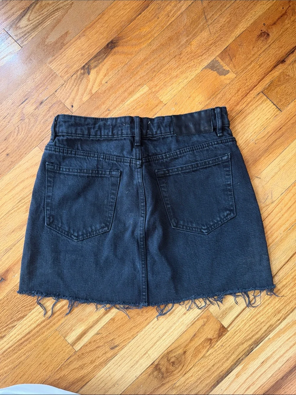 Zara black denim