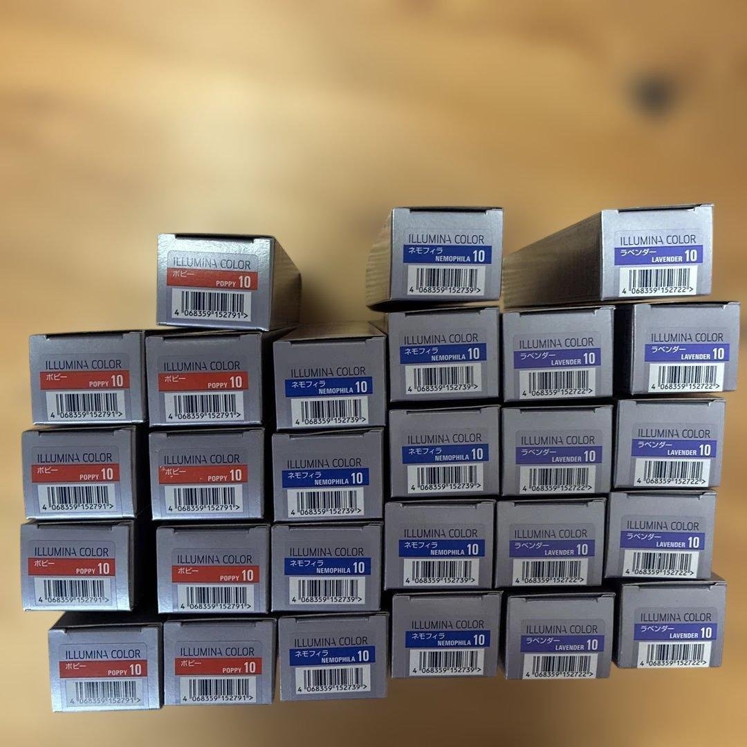 Brand New, Unused Illumina Color Hair Dye - Bulk Lot of 27
