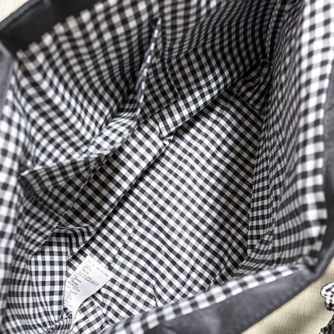 【 Maison de FLEUR 】 Sold Out Gingham Check Tote Bag